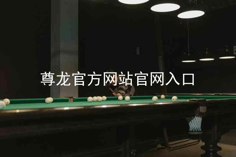 尊龙官方网站官网入口